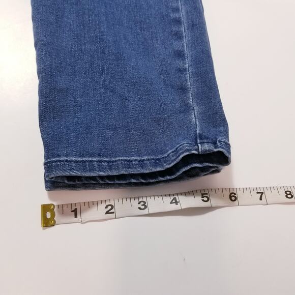 Universal Standard Jeans High Rise Skinny Blue Denim - Picture 7 of 10